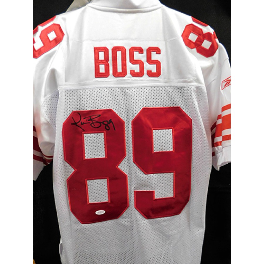 Kevin Boss Signed Jersey JSA Authenticated